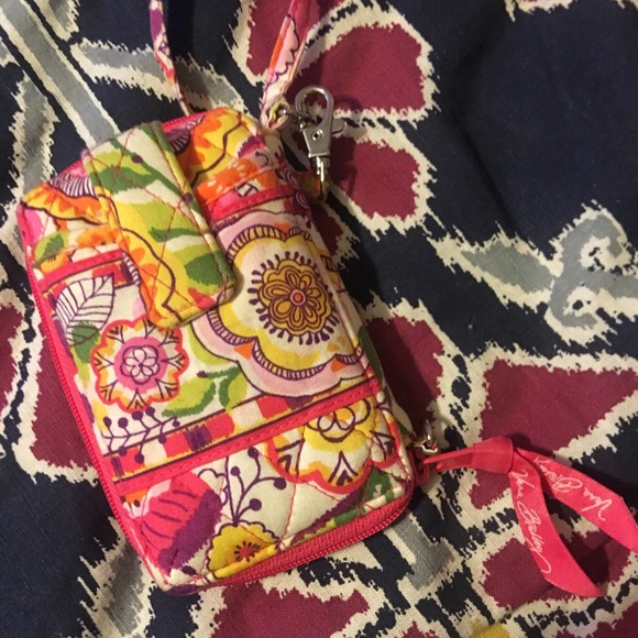 Vera Bradley Flower Wristlet - Picture 2 of 5